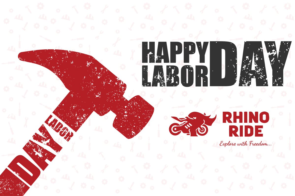 RideRhino's tweet image. We celebrate the dedication and heroism of all our workers in the time of crisis. Thank you all for your service.

#LaborDay #RhinoRide #ExploreWithFreedom