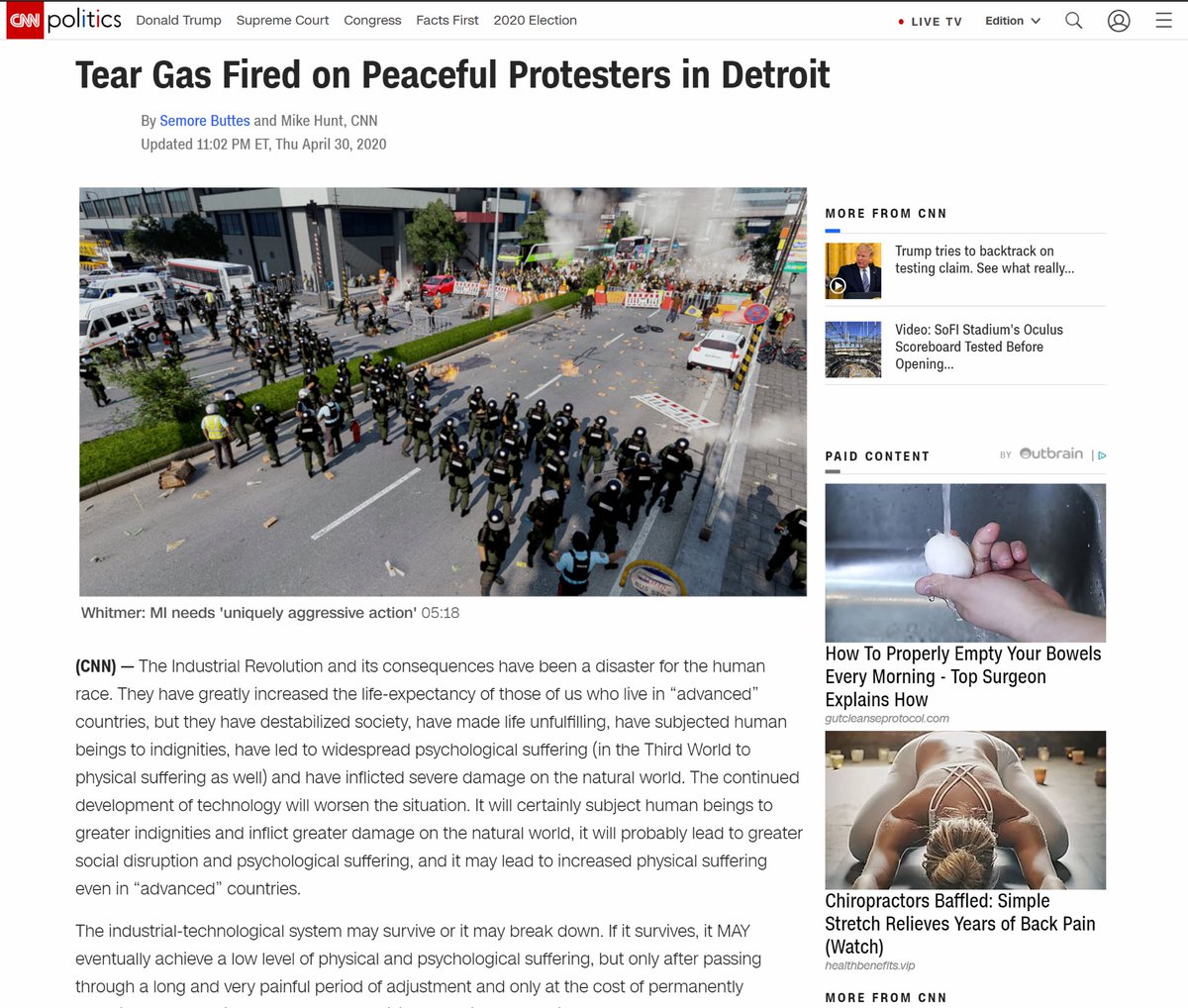 therealmikschne's tweet image. THIS IS THE DEFINITION OF TYRANNY #LiberateMichigan #ProtestLockdown #CoronavirusUSA