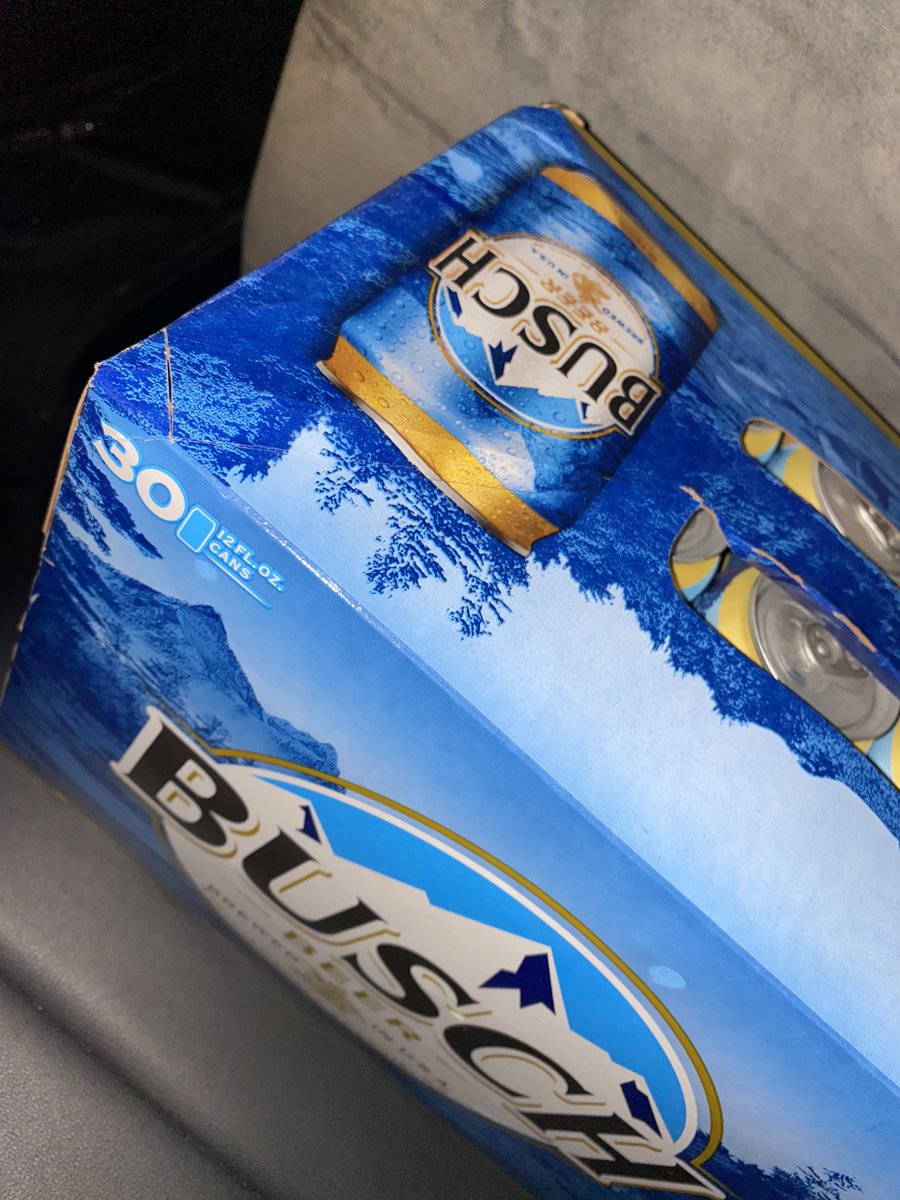 CutParty's tweet photo. @BuschBeer Clean. Cold. Crisp. https://t.co/3TRR33ooYI