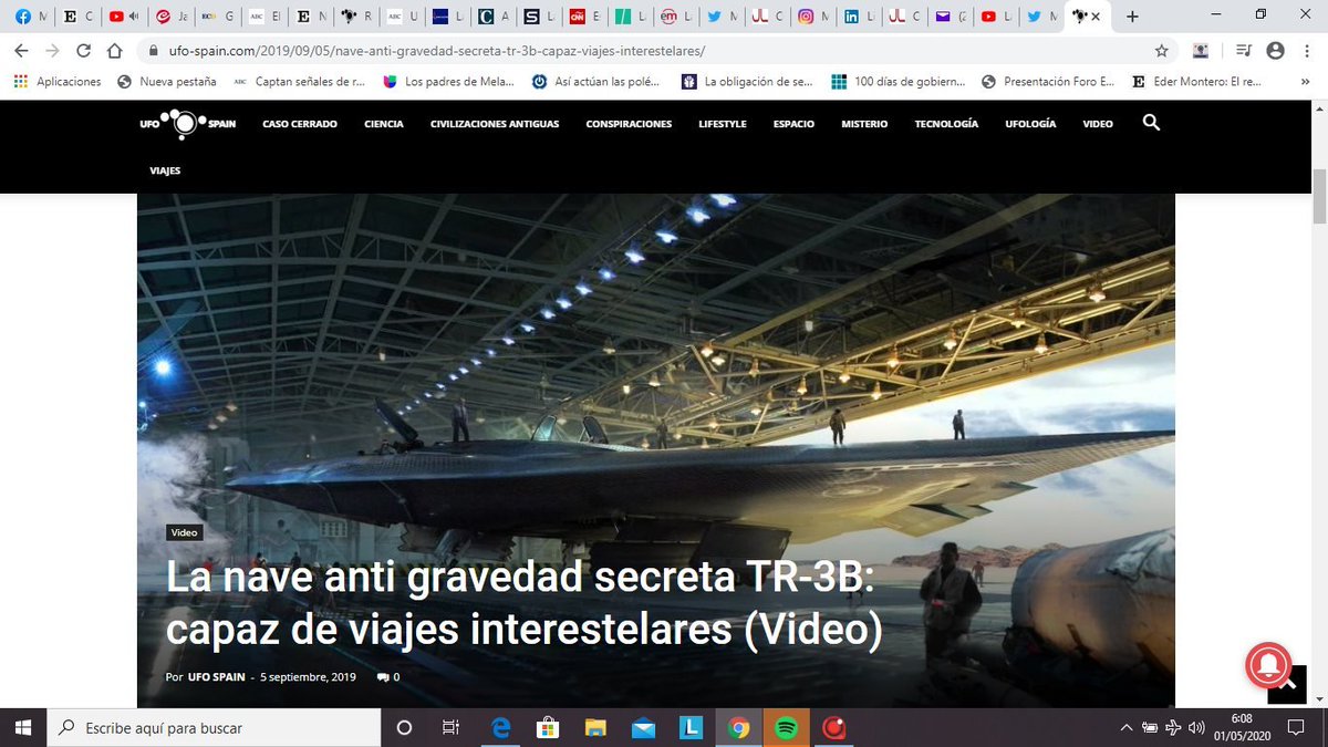 SoyCibelino's tweet photo. @GessamiMtnez @navedelmisterio NAVE #ANTIGRAVEDAD SECRETA #TR3B CAPAZ DE VIAJES INTERESTELARES.: LINK.:
https://t.co/3by1tT3GWj
#Area51 #51Area #Area52 #52Area #UFO #UFOs #alien #aliens #extraterrestrial #extraterrestres #alienigenas #ovni #ovnis #navesextraterrestres https://t.co/wNDuocO7i1