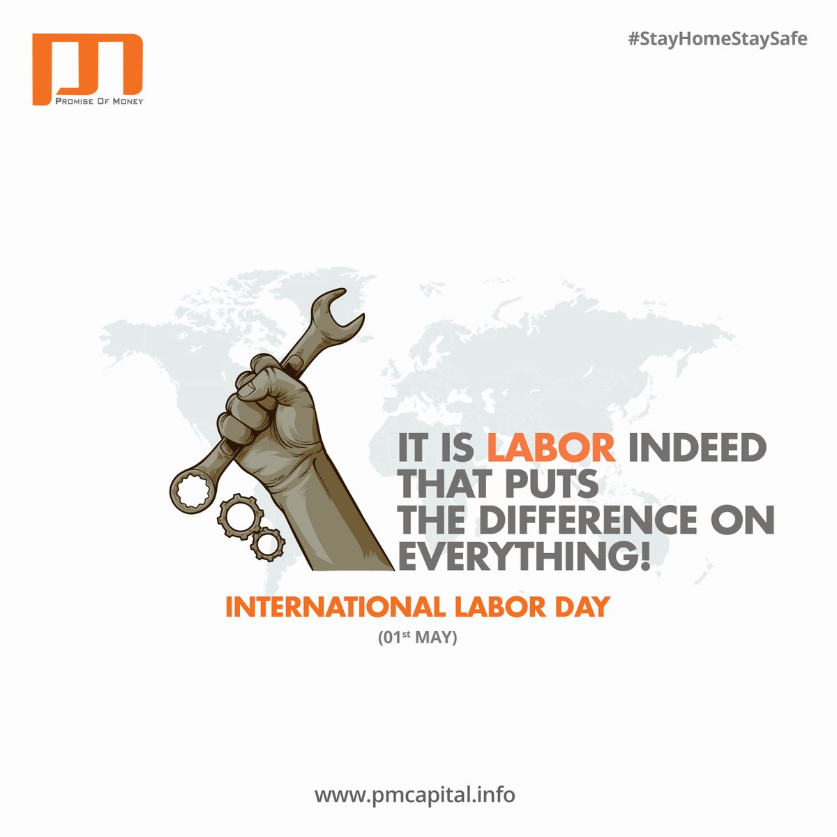 pmcapitalpvtltd's tweet photo. International Labor Day!
It is LABOR indeed that puts the difference on everything!

#InternationalLaborDay #MayDay2020 #WorldLaborDay #LaborDay2020 #SaluteTheHeroes #StayHomeStaySafe #SocialDistancing #BusinessLoan #ProjectLoan #HomeLoan #PMCapitalLimited #Rajkot https://t.co/YPU1ULrASU
