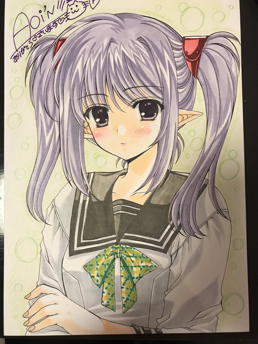 葵様オーダー打ち合わせページ タイムラプスで載せたやつの完成バージョン☺️💕 アナログ作業は大変