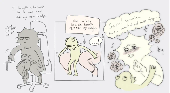 Emotional support kermie 