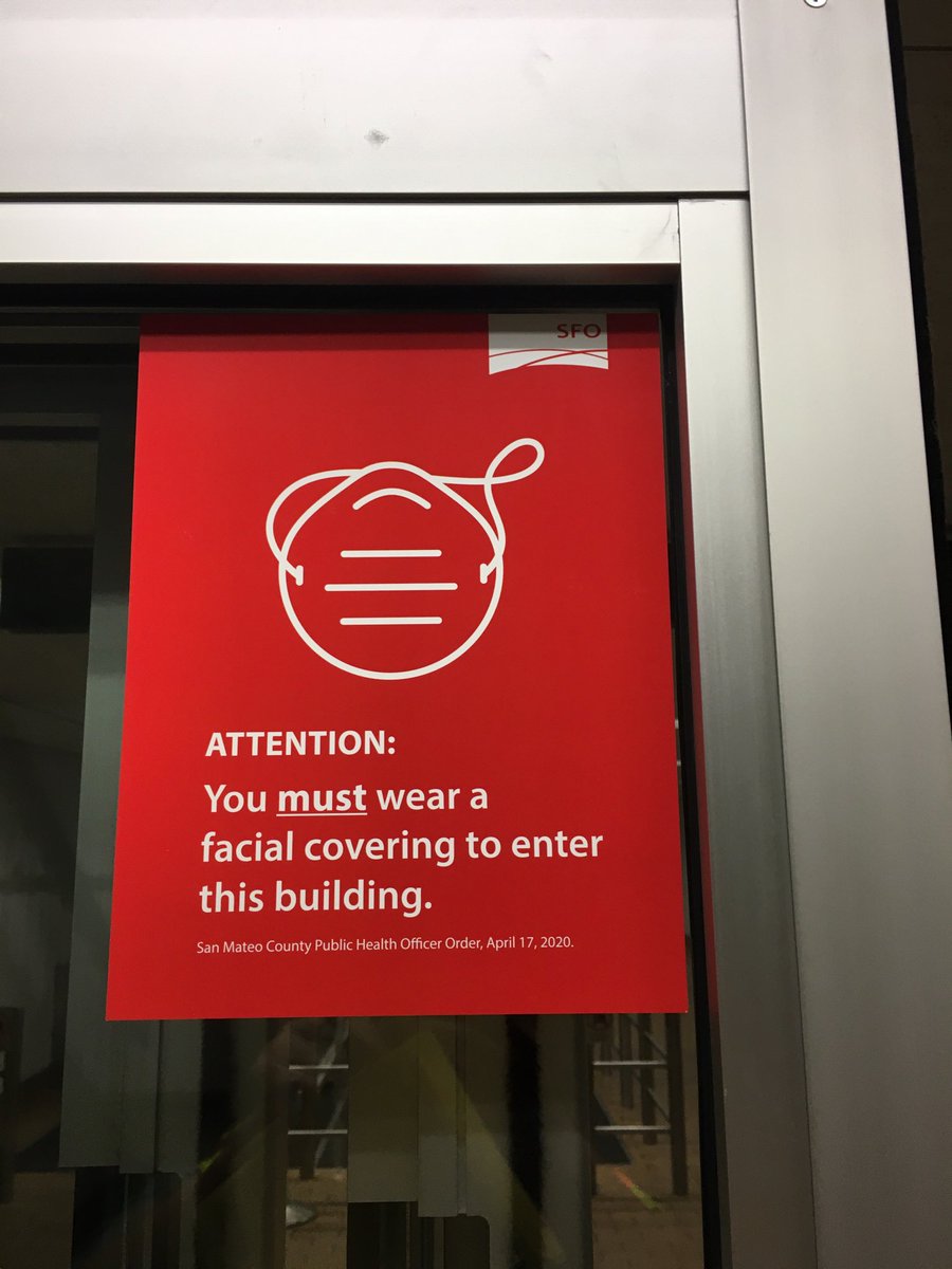 UA SFO Business (@sfobusiness) on Twitter photo Don’t leave home without it! (Or come to SFO) Beginning 5/4 all employees are required to wear a face mask while on board an aircraft for everyone’s safety. <a href="/MonikaGablowski/">Monika Gablowski</a> <a href="/weareunited/">We Are United</a> #BeingUnited Don’t leave home without it! (Or come to SFO) Beginning 5/4 all employees are required to wear a face mask while on board an aircraft for everyone’s safety. <a href="/MonikaGablowski/">Monika Gablowski</a> <a href="/weareunited/">We Are United</a> #BeingUnited