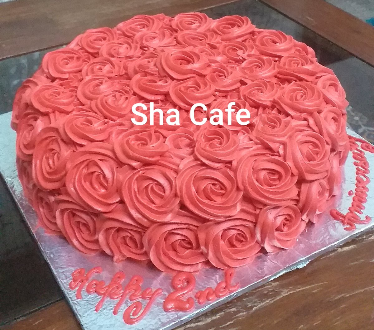 sha_jeee's tweet image. Today's order 🎂 الحمدللّٰه 
Anniversary Rossetts theme cake Delivered
Book your order now | #Your_Design | #Your_Flavour | #Your_Venue | #Our_Quality
Inbox now 📨 or WhatsApp at 03146618494