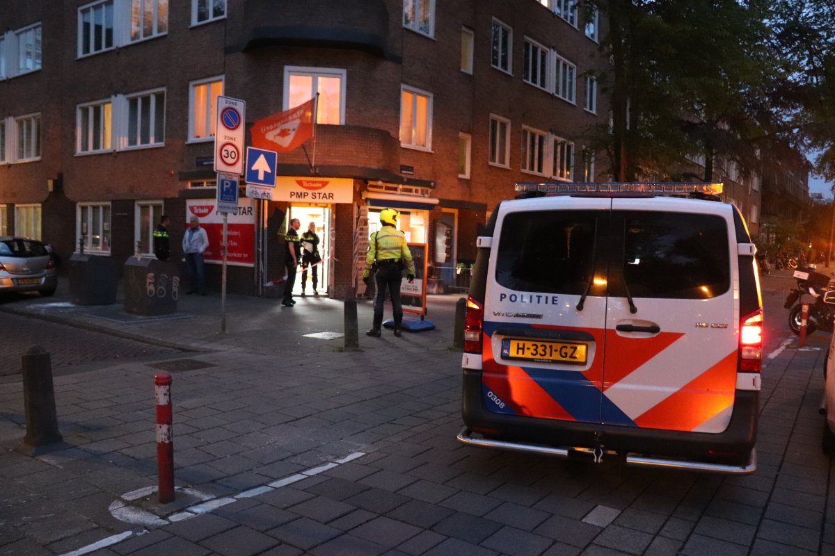 Melding overval Marowijnestraat Amsterdam