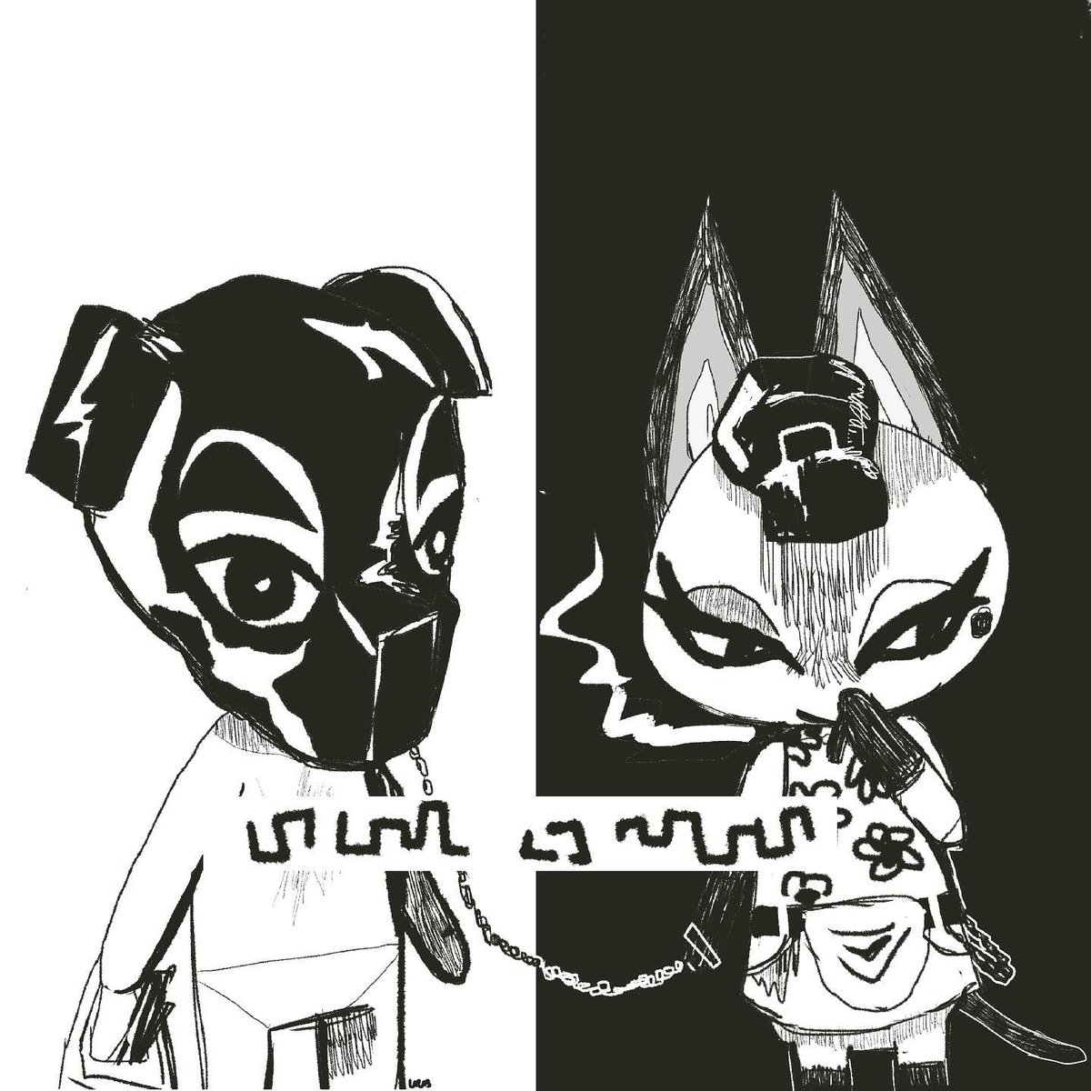 K.K. Grips by the quarantine is making me go insane #kkslideralbumredraw #AnimalCrossing