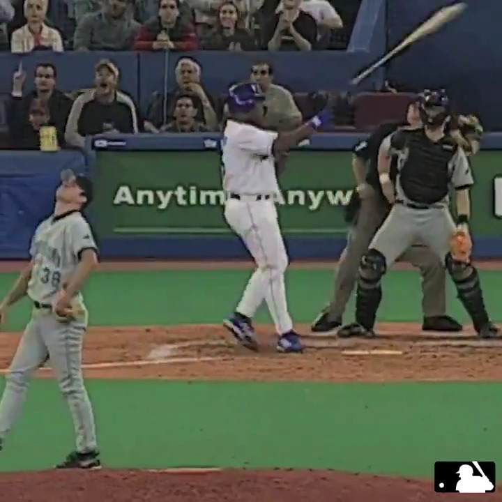 Happy birthday Carlos Delgado. Also, love the bat flip. 