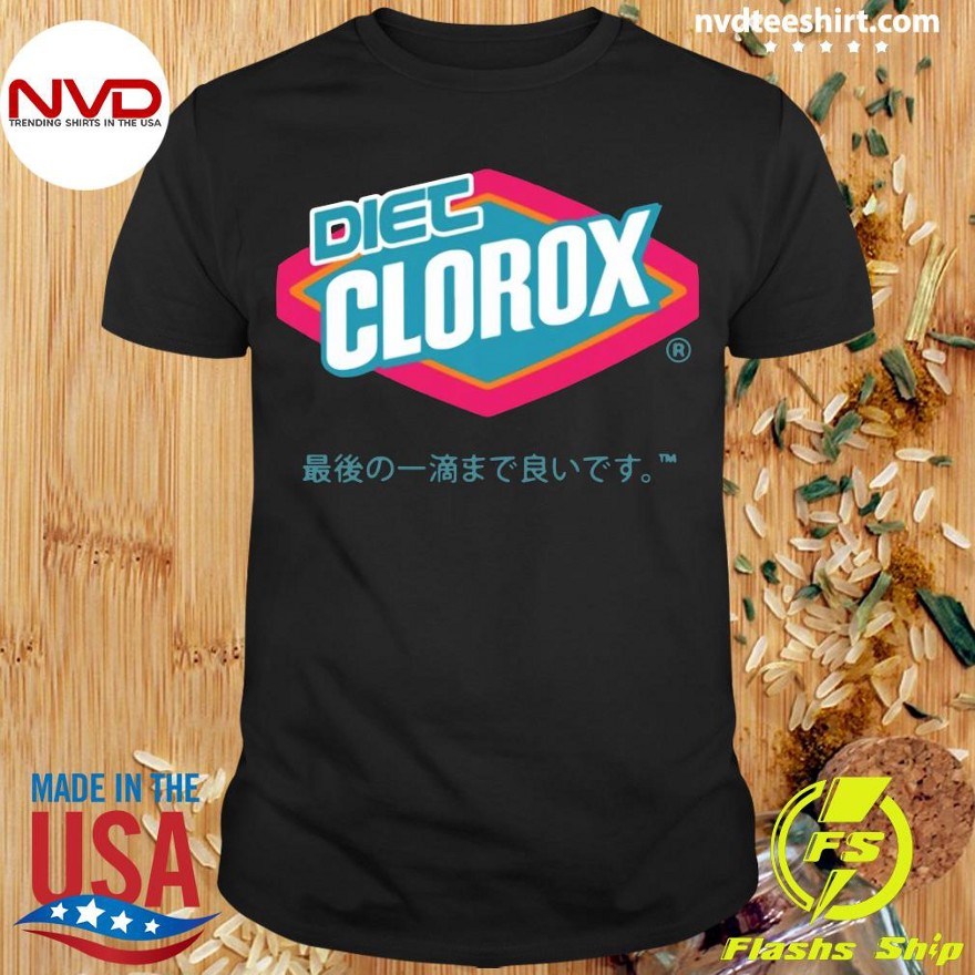 diet clorox shirt