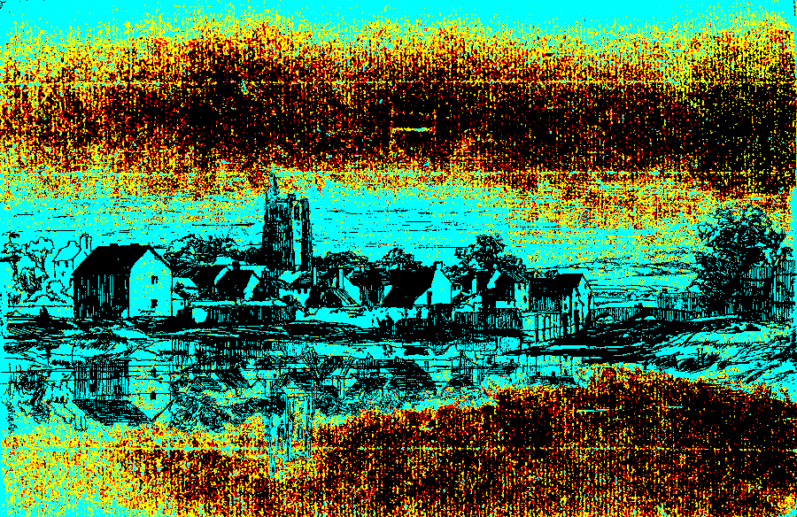 paintergoblin's tweet photo. Kidwelly Town, Francis Seymour Haden, @NLWales https://t.co/mIhrujSnw1 #wikidata #digitalart #print (Palette: #TeletextRedYellowBlue) ๐๐จ https://t.co/JUzwN3EXtn