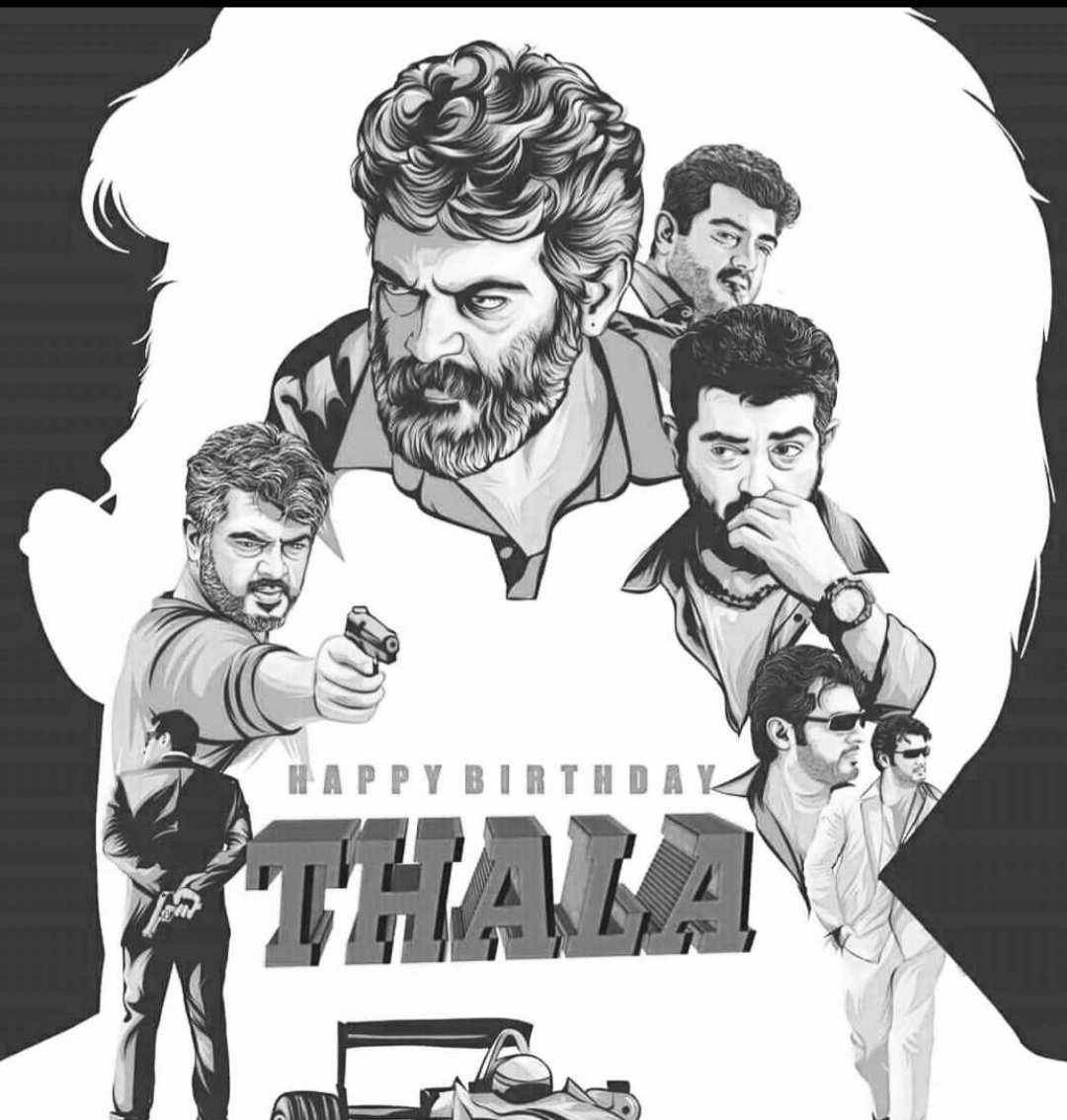 BRavisharma's tweet photo. Happy thala ajith sir 🥰🥰🥰 #HBDDearestThalaAJITH https://t.co/NwsxE3t300