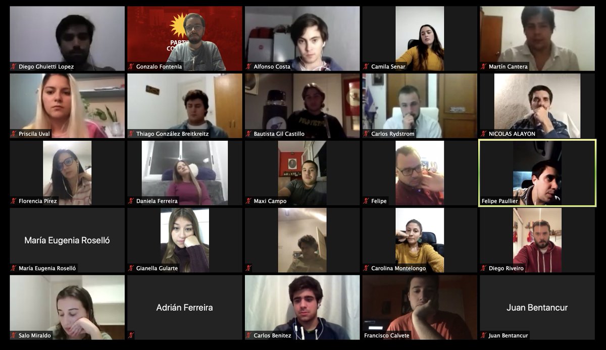 zalofon's tweet photo. Los jóvenes del @PartidoColorado recibimos al Director del @inju_uy @felipepaullier para hablar sobre los desafíos que tenemos como Juventud, así como el trabajo que llevará adelante en su gestión. 

¡Muchas gracias por la charla @felipepaullier! https://t.co/59gnKspirk