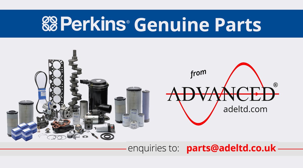 ADEPowerLimited's tweet photo. Do you need spare #Parts for your #Perkins #DieselGenerator?

Get in touch with our parts team today:

W: https://t.co/Wyj7IiyjFh
E: parts@adeltd.co.uk
T: +44 (0) 1977 657 994

#Generators #GeneratorParts #EngineParts #PerkinsParts #Power #PowerSolutions https://t.co/v9sYY5wK0R