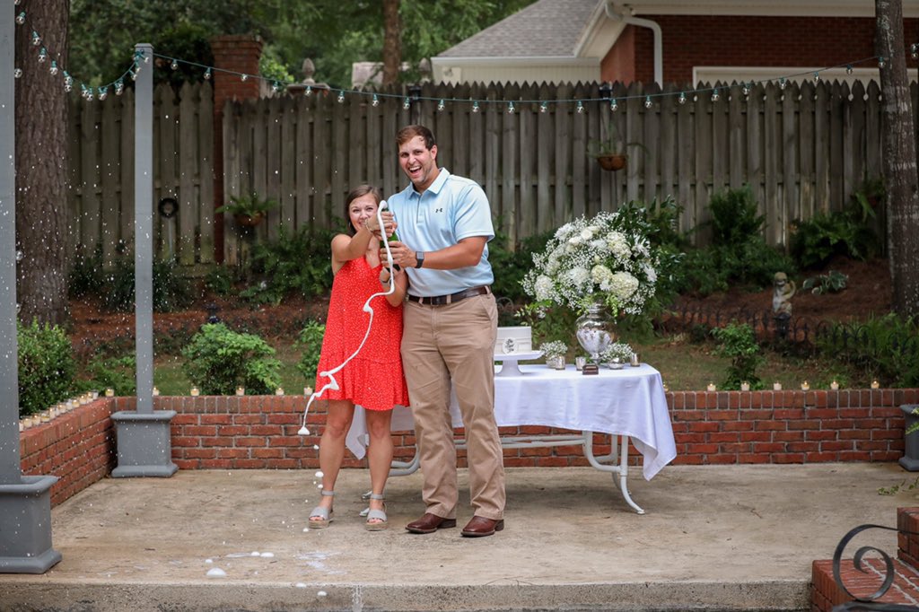 J_Hutto34's tweet photo. @BuschBeer Our wedding maybe pushed from May 30th to August 1st, but the Busch Light consumption will stay the same! #BuschWeddingGift #Sweepstakes #Ohhyoubetcha https://t.co/lTGZewsAyO
