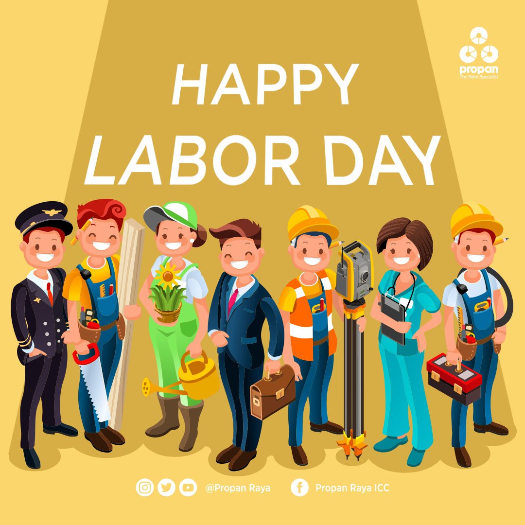 Selamat hari buruh international
Terima kasih utk para pekerja atas segala kerja kerasnya selama ini. Tetaplah semangat dlm bekerja, karena semua jerih payah kita kelak akan terbalas ketika melihat senyuman dari orang2 yg mendukung kita selama ini.
#CariCatCariPropan
#MayDay2020