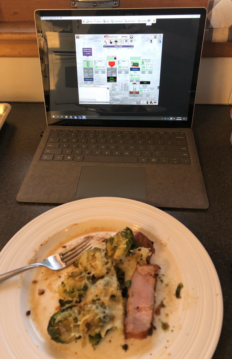 I don’t always eat brussel sprouts, but when I do they are covered in cheese and I’m logged on helping a <a href="/KSiEdge/">KSi</a> customer treat 250 miles away!