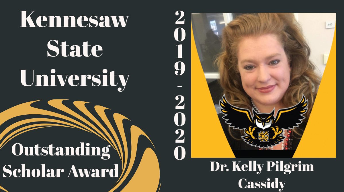 GeorgiaSTEM.com (@georgia_stem) on Twitter photo Our own Dr Kelly Pilgrim Cassidy has been selected as Kennesaw State University’s Outstanding Scholar of the Year. We are so proud that she has been selected for this well deserved honor. #georgiaSTEM <a href="/jklcassidy/">Kelly Cassidy, EdD</a> #stemtastic #digitalhabitats #gaetc20 Our own Dr Kelly Pilgrim Cassidy has been selected as Kennesaw State University’s Outstanding Scholar of the Year. We are so proud that she has been selected for this well deserved honor. #georgiaSTEM <a href="/jklcassidy/">Kelly Cassidy, EdD</a> #stemtastic #digitalhabitats #gaetc20