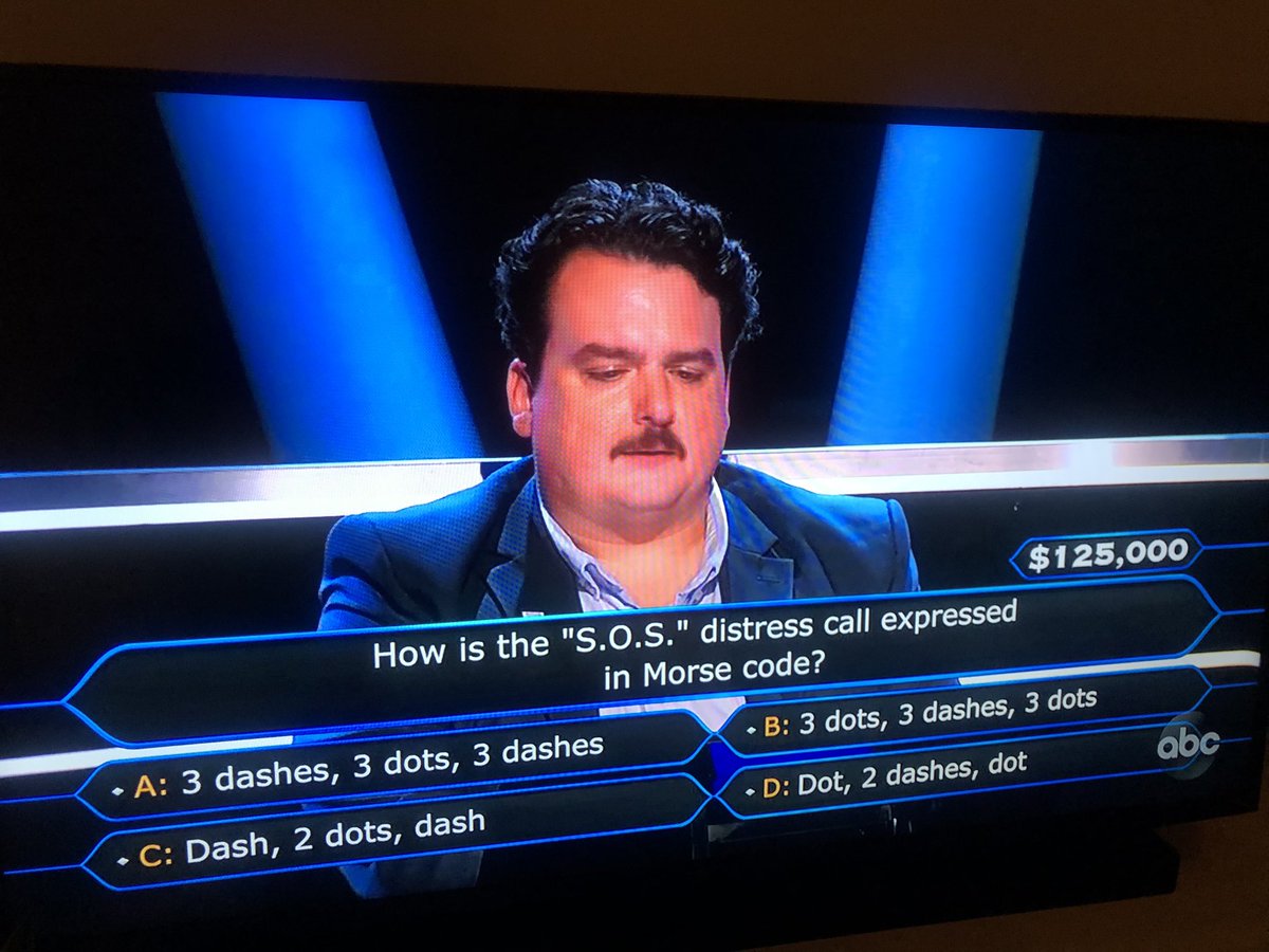 oliverdarcy's tweet photo. tfw you turn on “Who Wants To Be a Millionaire” and see @daveweigel https://t.co/PGaPynLDwb