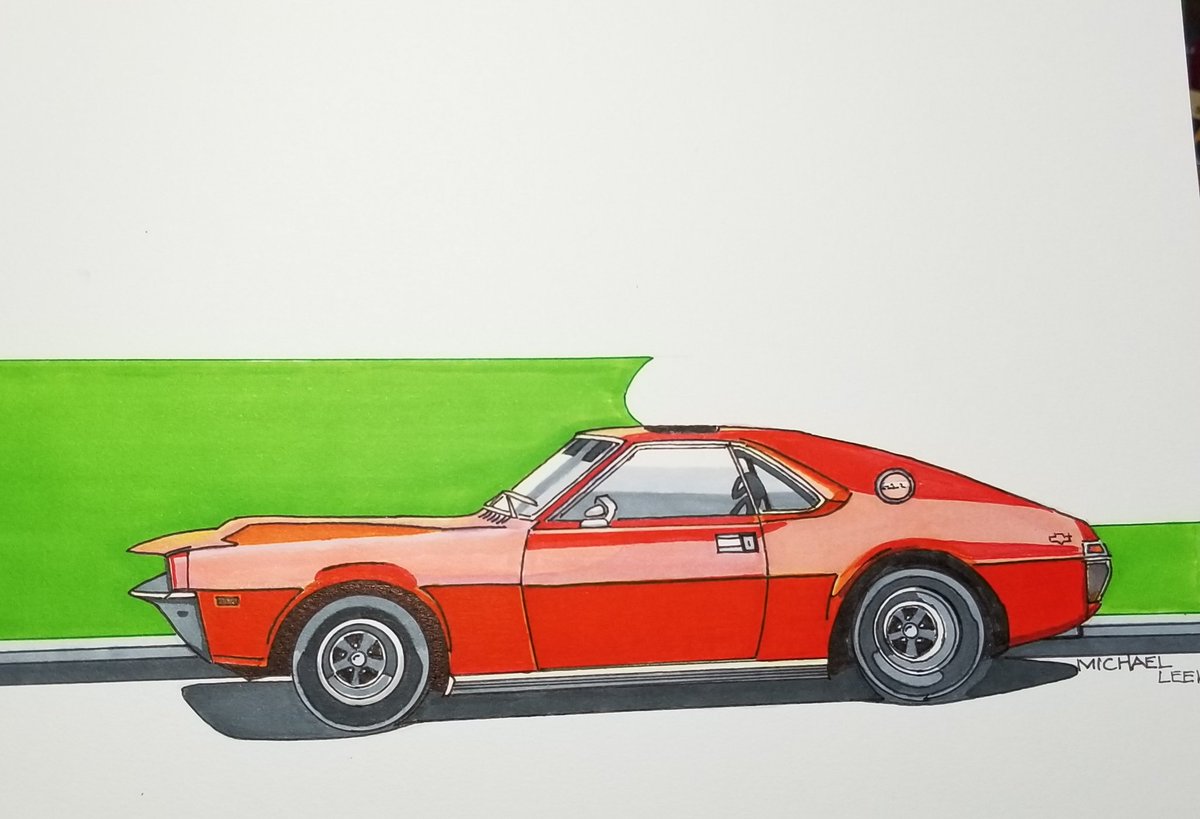 MichaelLeek1's tweet photo. Reworking an older drawing 

#mnartists #drawingcars #WIP #AMCAMX https://t.co/sUfZLse9fe