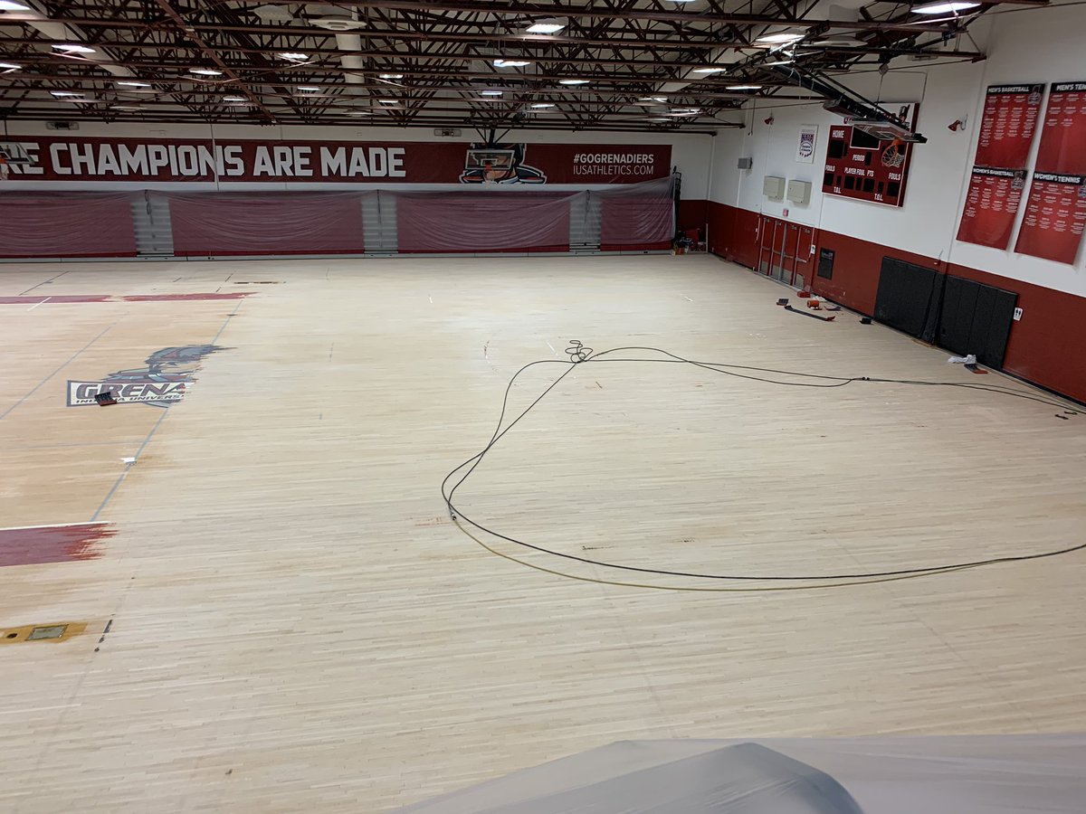 JoeGlover's tweet photo. Progress continues at the @IUSAthletics Activities Building. 👍🏼#Progress #GoGrenadiers https://t.co/3Kfcfrssrd