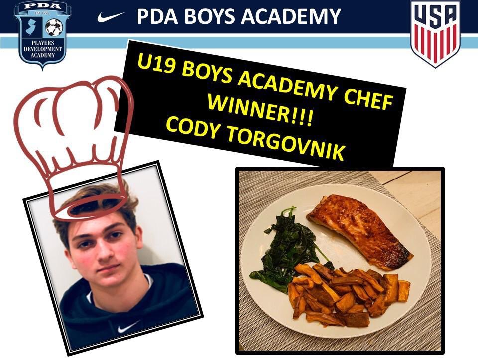 BoysPda's tweet photo. U19 Academy Chef Winner! Showing off his cooking SKILLS! #PDABOYS Academy https://t.co/qGQA3J2wQM
