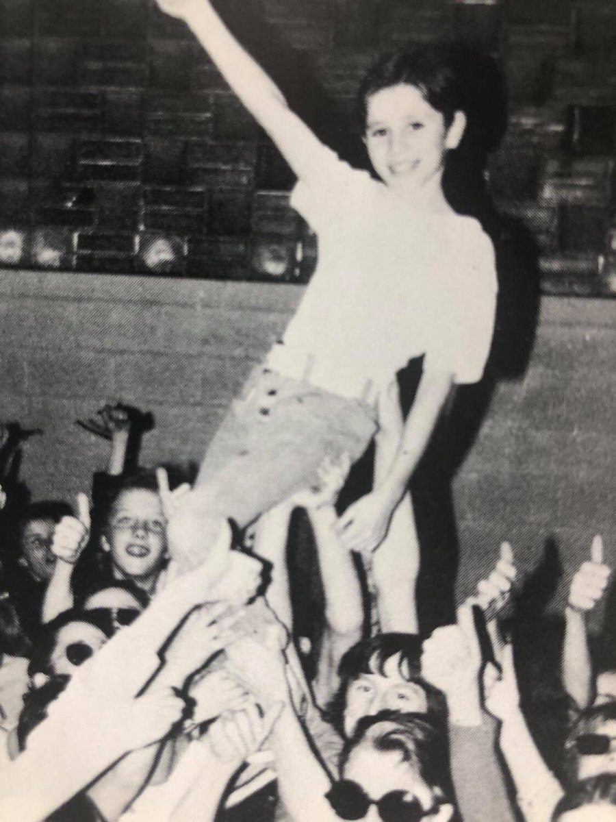 Feeling on top of the world.  1975 St.  Anne’s School 50’s dance.  No social distancing allowed.