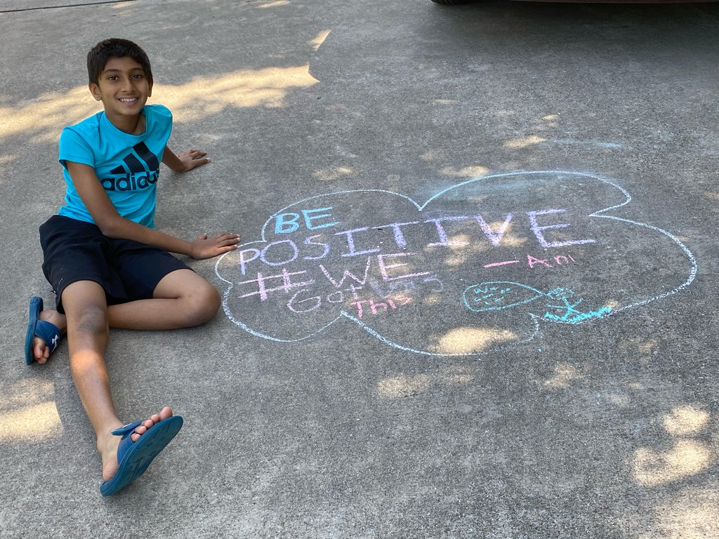 asesftw's tweet photo. Sixth grade students were given Free Choice Friday last week to take a tech break. They chose from a list of activities to complete, including making a recipe, writing a story and chalking encouraging messages on sidewalks. #techbreakblue #theonetrueblue https://t.co/ks78gAJJxY