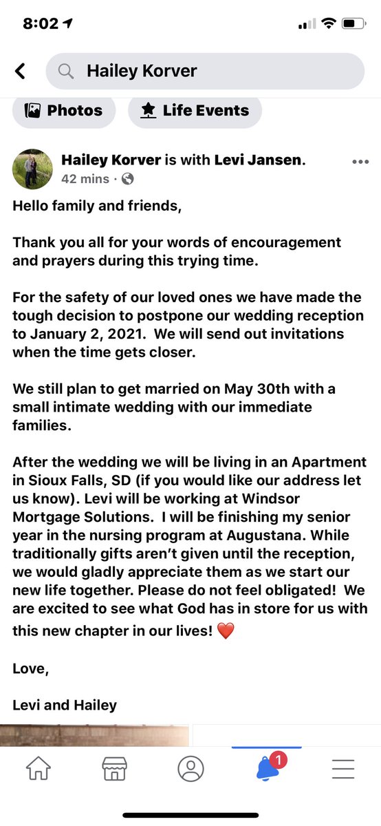 LeviJansen5's tweet photo. 🗣‼️Wedding Update‼️ https://t.co/ZUHjzXf2Oa