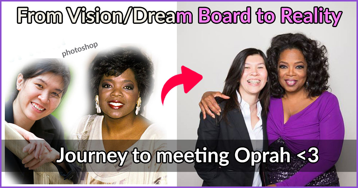 How I met <a href="/Oprah/">Oprah Winfrey</a>, from #DreamBoard or #VisionBoard to reality. #DreamsDoComeTrue #IfYouDreamItTheyWillCome. Many of dreams comes true. Say "NO" to the #negativevoices in your head. #YourPastisNotYourFuture.

Full story: 
youtube.com/watch?v=yOv5UT…
