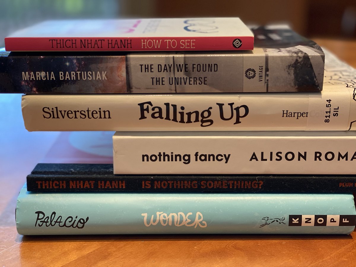 carolinekohout's tweet image. #youareanartist #spinepoetry #sortedbooks