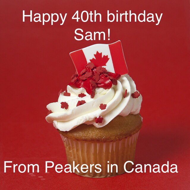 <a href="/CanadianPeakers/">Canadian🇨🇦Peakers</a> are excited to wish Our Coach <a href="/SamHeughan/">Sam Heughan</a> bonne fête à toi and happy birthday to you!