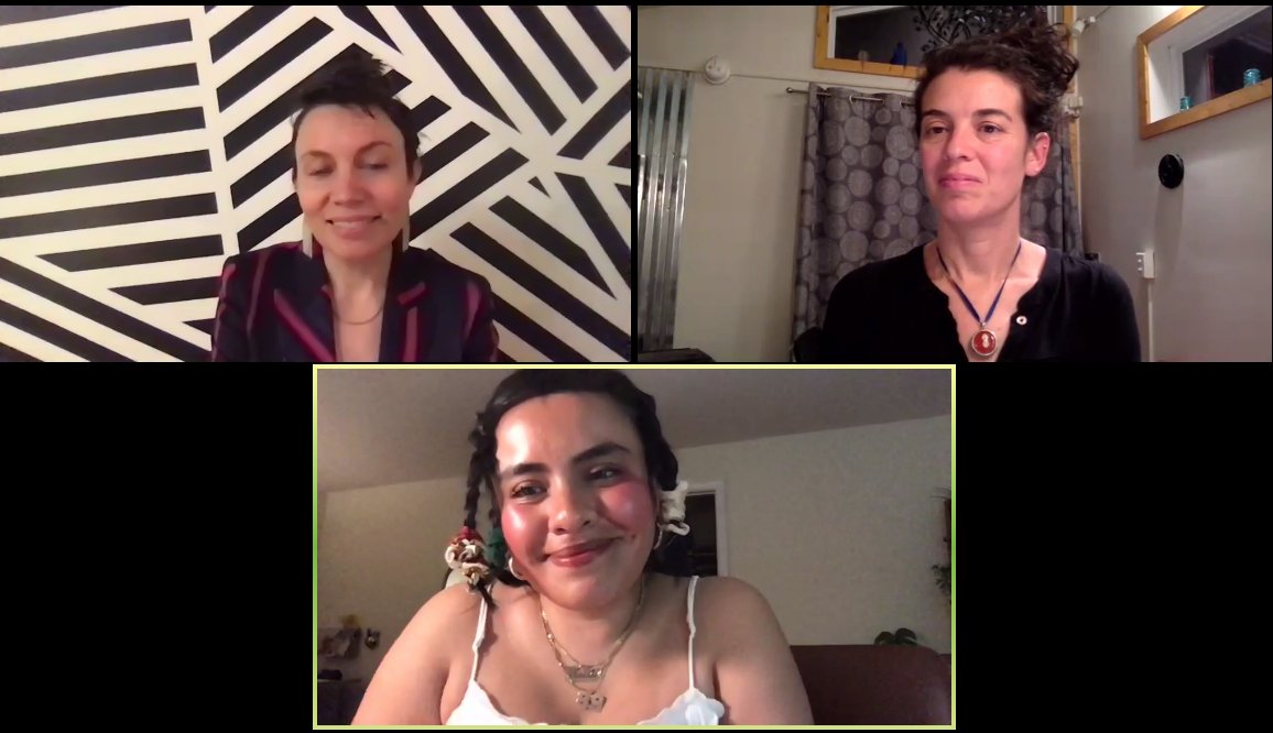 ConMijente's tweet photo. GRACIAS @OneWorldLit's Elizabeth Méndez Berry &amp; authors Quiara Alegría Hudes @quiarahudes + Karla Cornejo Villavicencio for such a gripping convo on the power of Latinxs telling our own stories + art as a vehicle for justice #ideasxaction #oneworldbooks https://t.co/sOzQ0wZZjO