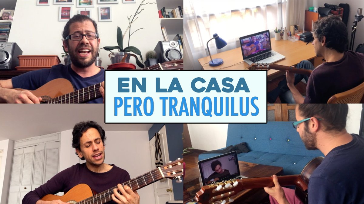 Les compartimos una nueva canción que hicimos para la cuarentena. Esperamos que todos se encuentren bien, y tranquilus! <a href="/juanospinamusic/">Juan Andrés Ospina</a> <a href="/nicospina429/">Nicolás Ospina</a>
 youtu.be/H38fNgiq6Q4