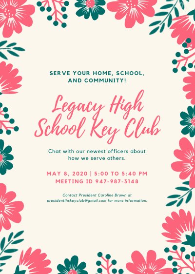 LHS_KeyClub_'s tweet photo. Join us to welcome incoming Freshmen on Zoom! We would love to see you there. https://t.co/EjzlG0Wnv0