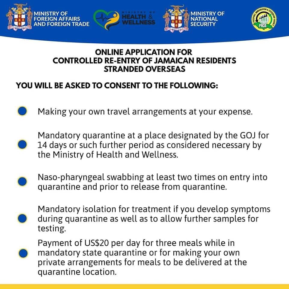 Andrew Holness on Twitter "For Jamaicans overseas who want to return home as part of the