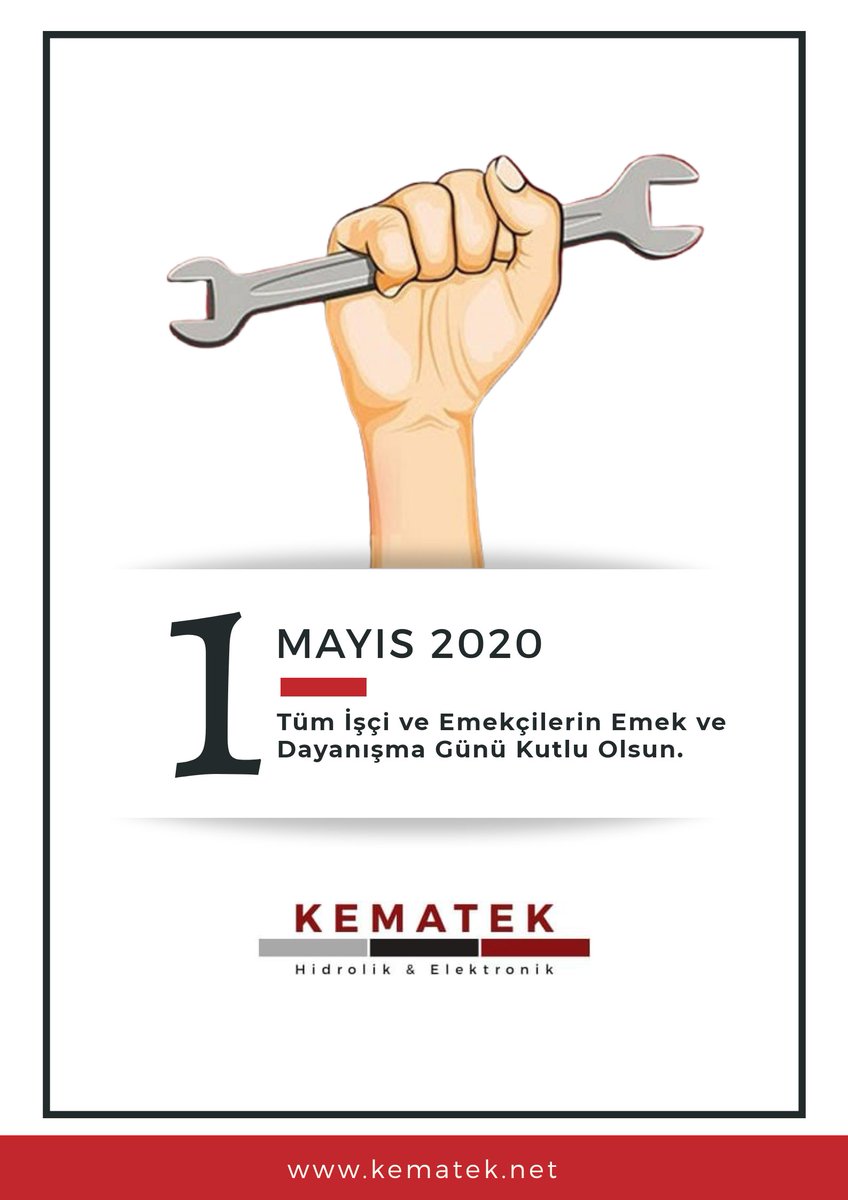 kematek's tweet photo. Tüm İşçi ve Emekçilerin #1Mayis Emek ve Dayanışma Günü Kutlu Olsun. https://t.co/0ueMGmuzCm