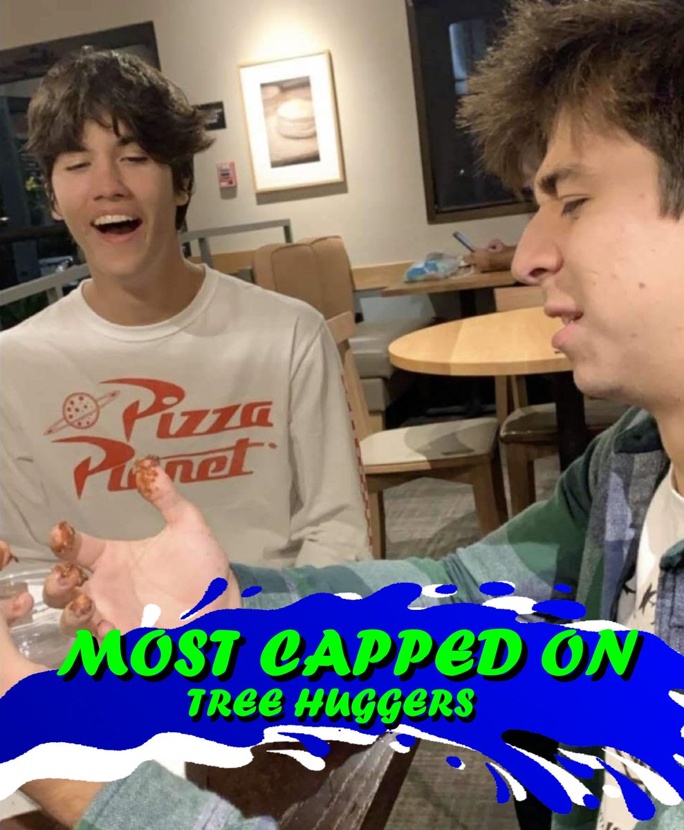 Tree Huggers hustled a lot throughout Assassins, but sadly most of their submissions just didn't make the cut. As the team that had the highest amount of failed kill attempts, Tree Huggers wins the title of most capped on. Blaine, Ethan, Tommás, and Rajan, we're sorry.