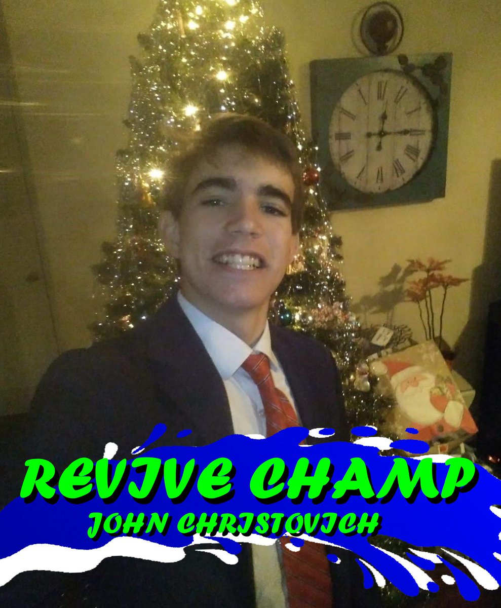 John made sure nobody was getting a revive without a fight. His clever umbrella setup helped terrorize the event, getting three different kills in just under 15 minutes. Congrats on Revive King John Christovich!
