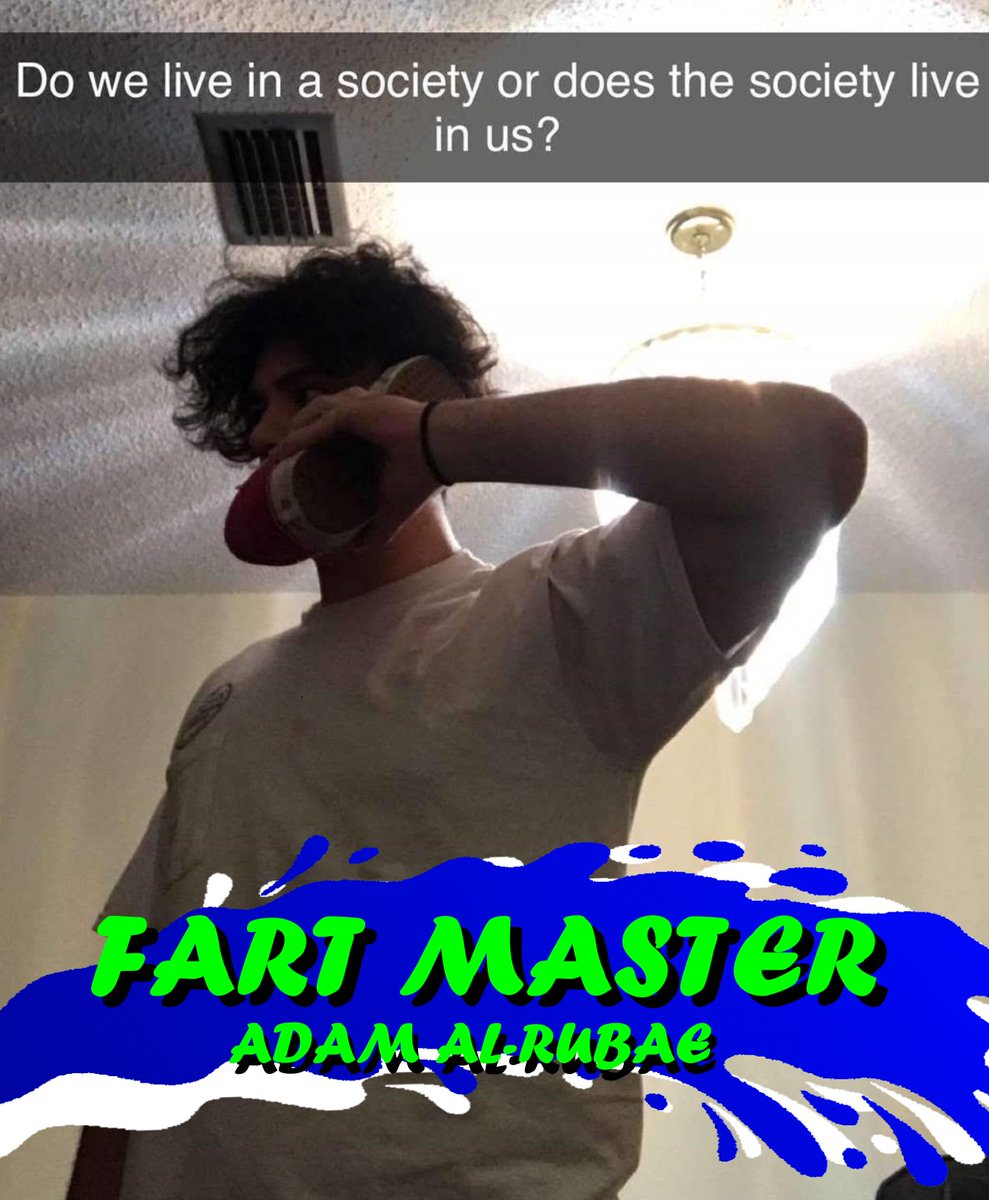 Silent but deadly. Nobody caused as much havoc with the whoopee cushions as as Adam. That week of school, nobody was safe... not even in the mud lot. Thanks for stinking it up, Adam Al-Rubae!