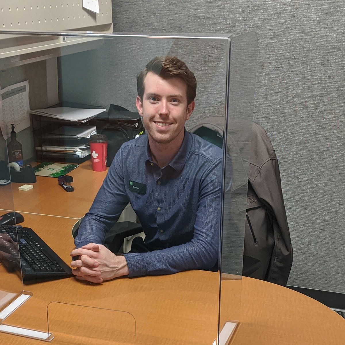 KathLeroux_TD (@kathlerouxt) on Twitter photo Thank you bankers everywhere!
Here is Coleman! When he's not in his office providing valuable advice, he's outside helping our customers get comfortable with our new Mobile Check In!
#proudtobetd #essentialservices #standtogethertostandapart <a href="/TD_Canada/">TD (Canada)</a> @CSir_TD <a href="/rekha_thapar/">Rekha Thapar</a> Thank you bankers everywhere!
Here is Coleman! When he's not in his office providing valuable advice, he's outside helping our customers get comfortable with our new Mobile Check In!
#proudtobetd #essentialservices #standtogethertostandapart <a href="/TD_Canada/">TD (Canada)</a> @CSir_TD <a href="/rekha_thapar/">Rekha Thapar</a>