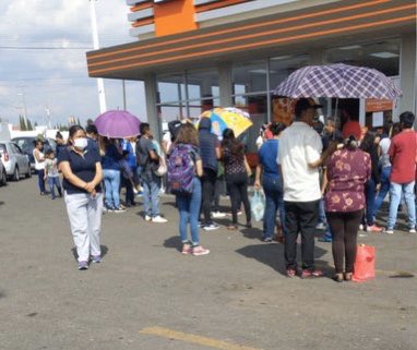 Imagínate estar en medio de una pandemia y que el virus entre a tu casa por que tus padres fueron a comprar pizza a Little Caesars para festejar el Día del niño y alguien muera en tu familia #QueMiedo