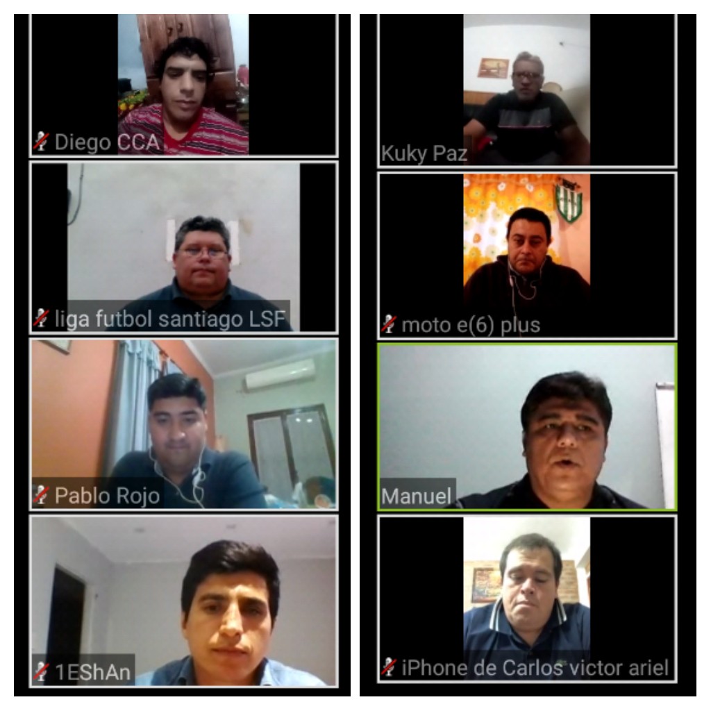 #CcaFutbol
El presidente #MarceloEspinola participo de su primera reunion con el Consejo Directivo a traves de una video conferencia y señalo “La crisis nos afecta a todos por igual cuando se den las condiciones volveremos con todas las ganas para seguir creciendo como club"