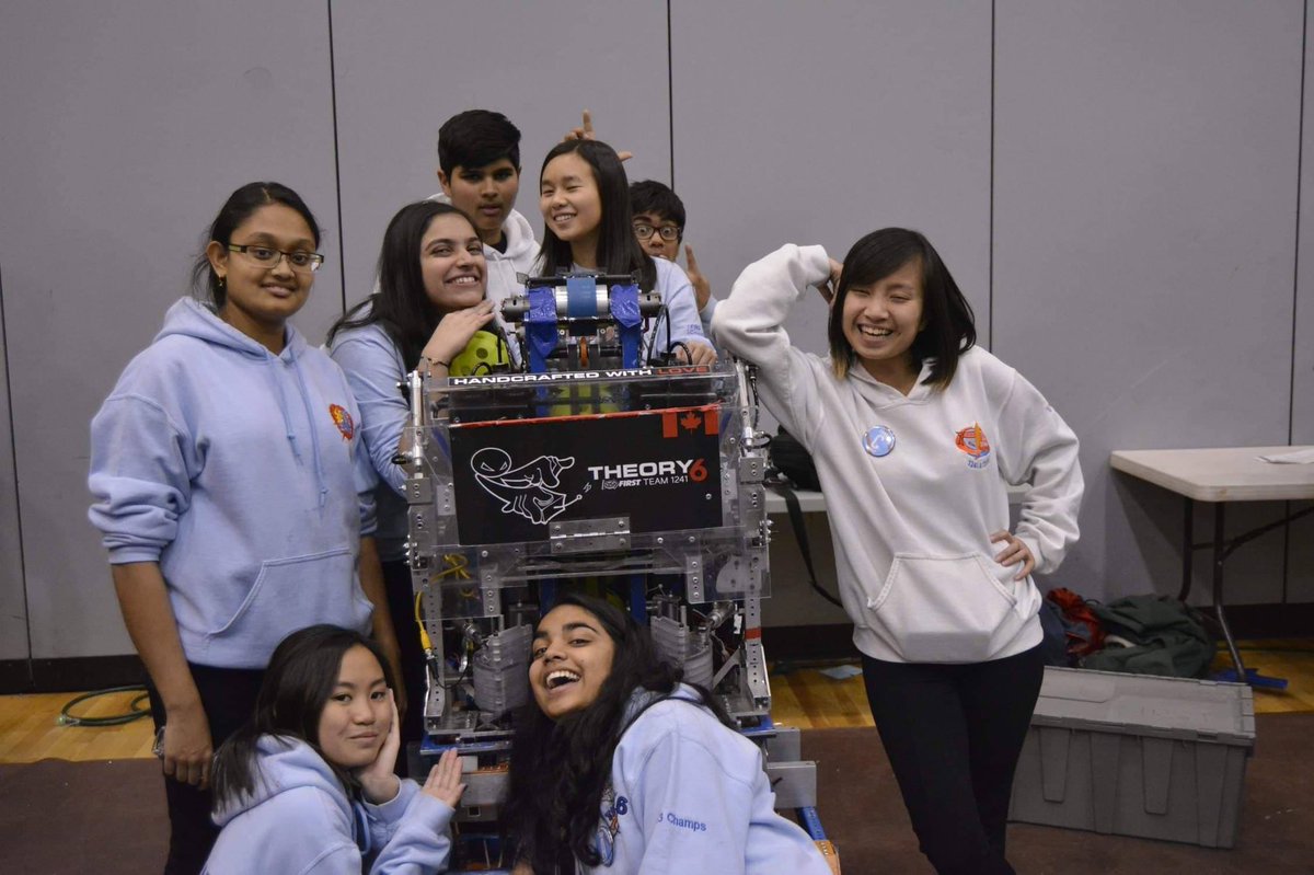 THEORY6 (@frc1241) on Twitter photo We are SO proud of our mentor, Vivian Nguyen for been recognized as a Woodie Flowers Finalist by <a href="/CANFIRST/">FIRST Robotics Canada</a>!!! 🏆🏆
We are so grateful to have her as a role model and for everything she has done to pave a path for our future leaders.
We love you Viv. 💙 We are SO proud of our mentor, Vivian Nguyen for been recognized as a Woodie Flowers Finalist by <a href="/CANFIRST/">FIRST Robotics Canada</a>!!! 🏆🏆
We are so grateful to have her as a role model and for everything she has done to pave a path for our future leaders.
We love you Viv. 💙