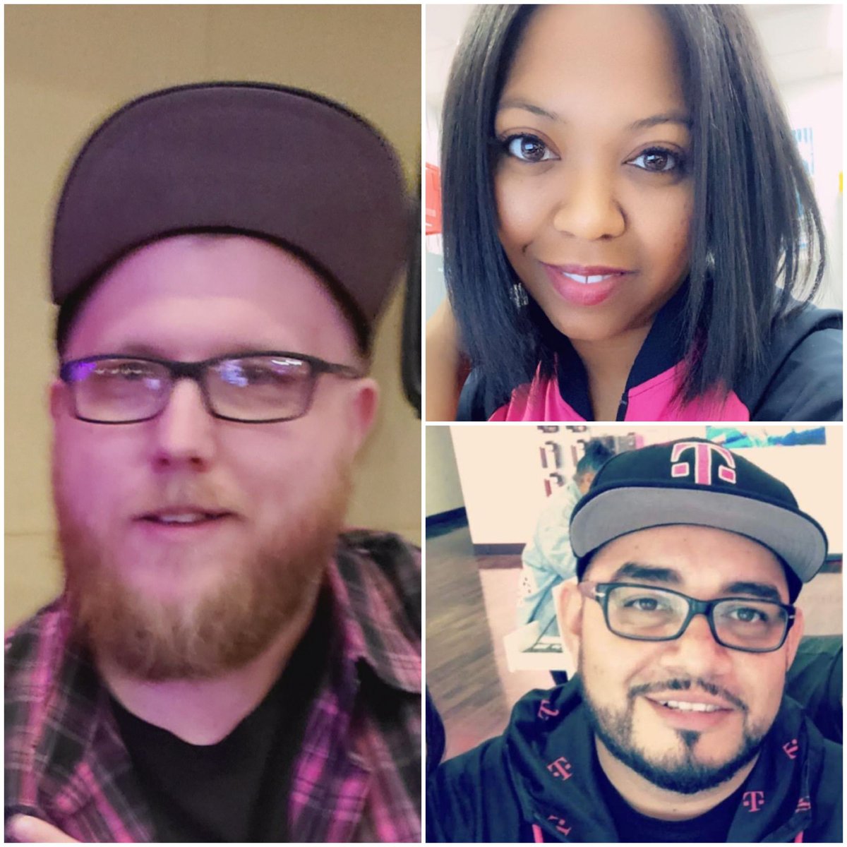 coachcarter986's tweet photo. Just want to give a quick thanks to these three awesome leaders! We've been hanging tough for the last couple weeks due to COVID-19 and its been great company! From closing stores to Virtual Retail and now back to customer facing retail, THANK YOU! Let's kill it in May! https://t.co/RtOIMJaOD0