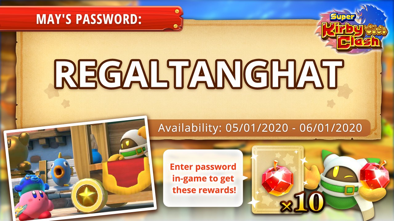 Super Kirby Clash Passwords List (January 2022) TechyWhale