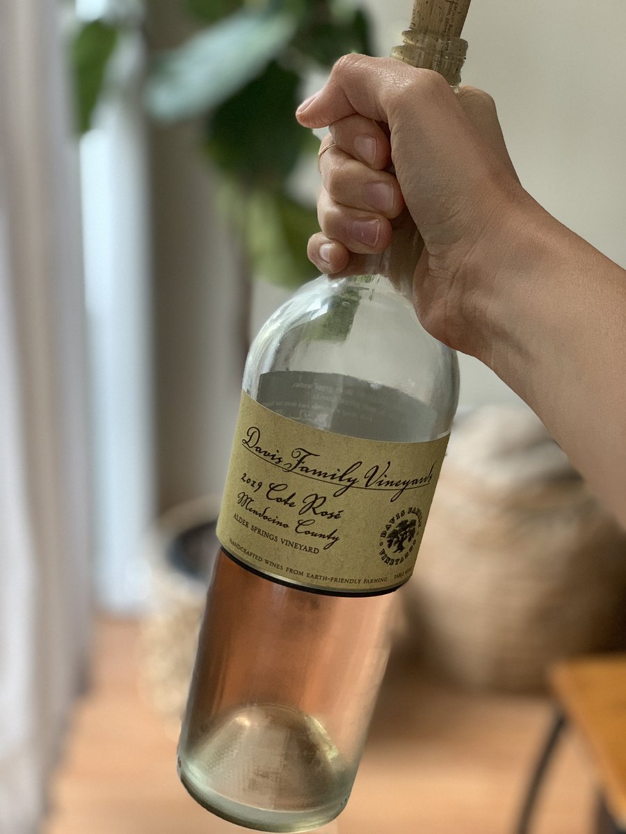 DavisWines's tweet photo. Saved this treat for last...2019 Cote Rosé. Yum! #PinkSociety https://t.co/3zQGX11fFc