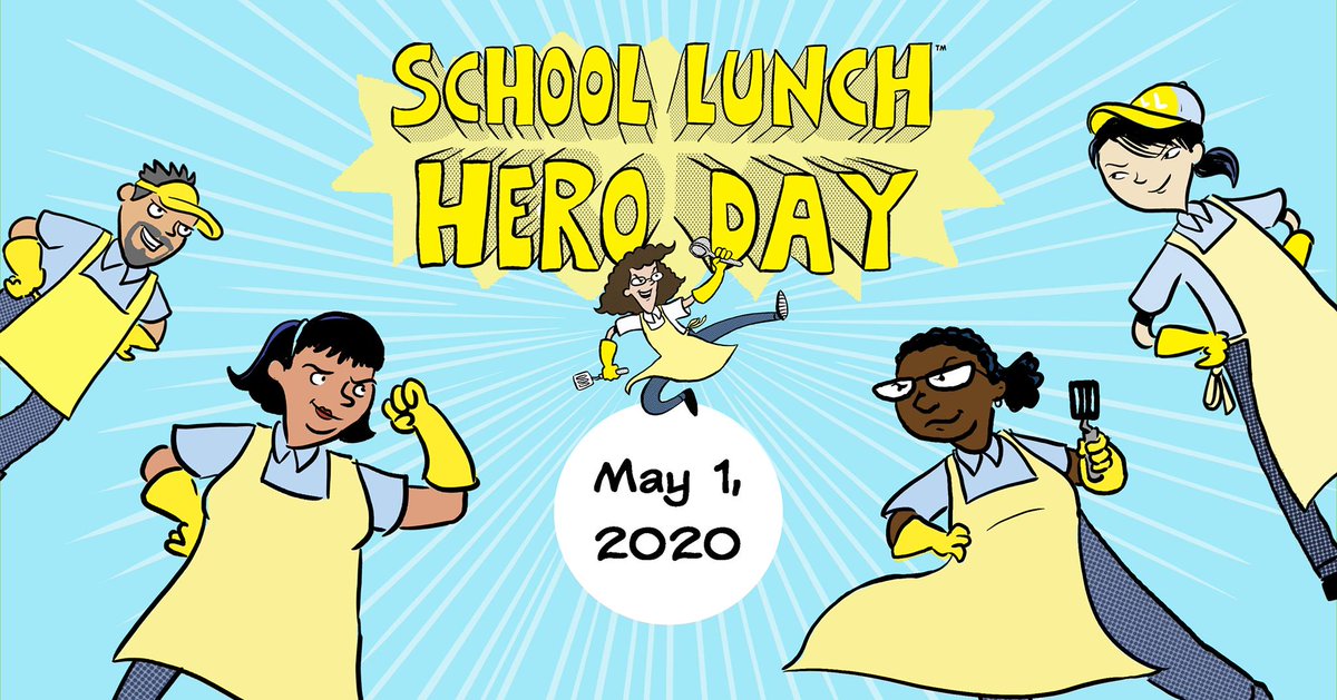 Tomorrow, May 1st, is School Lunch Hero Day! This day gives us the perfect opportunity to recognize the hardworking school nutrition professionals. THANK them by driving through a food service location near you! mantecausd.net/grabandgo