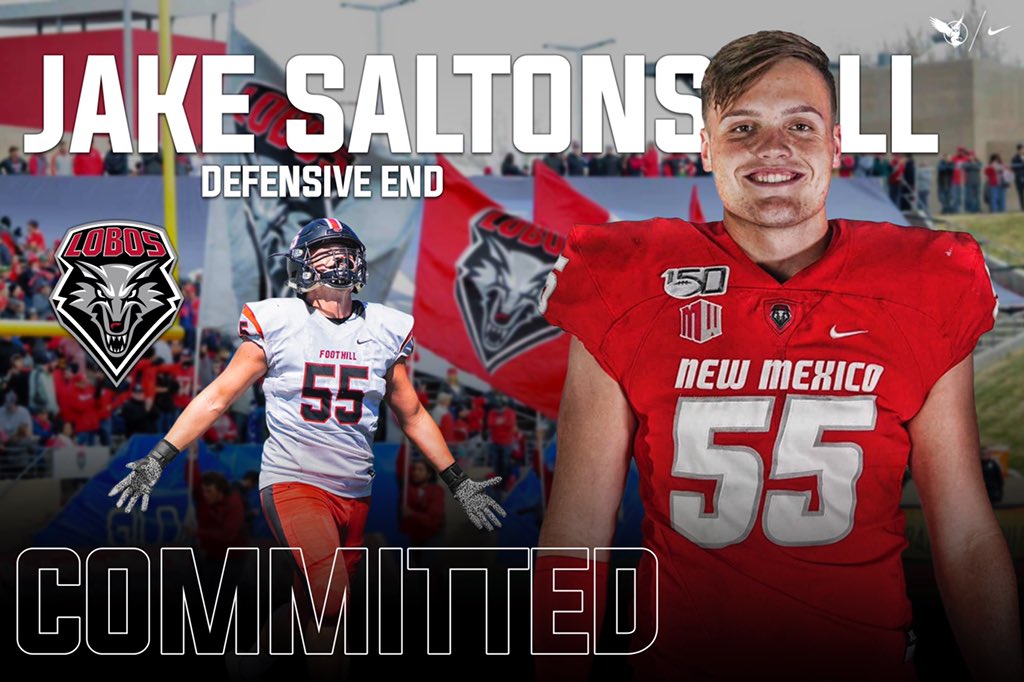 One and done! Grey shirt freshman Jake Saltonstall (<a href="/JakeSaltonstall/">Jake</a> ) has committed to the University of New Mexico! Another Owl headed to the next level.

Live Oak HS ➡️ Foothill 🦉➡️ <a href="/UNMLoboFB/">New Mexico Football</a>