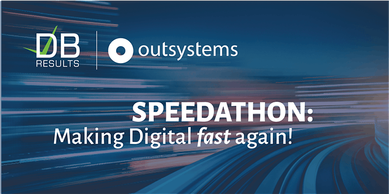 dbresults's tweet photo. Our Speedathon is back and this time we are taking it to the world! 

Join us on May 14th to sample virtual project collaboration techniques and tools and see the speed of low-code technology in action.

Register here: https://t.co/UAzL1GFZyE 

#speedathon #outsystemspartner https://t.co/q4H6aoKY3y