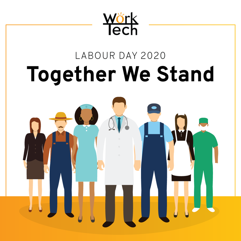 worktechasia's tweet photo. You 𝗠𝗔𝗬 take 𝟭 day off !
𝙇𝙖𝙗𝙤𝙪𝙧 𝘿𝙖𝙮, 2020
WorkTech would like to say thank you to all workers! Although we can keep aside our work and take a good rest today, we still have lots of people who are going to work &amp; putting in hard work. #stayhome #LabourDay  #worktech https://t.co/Dq09dt595I